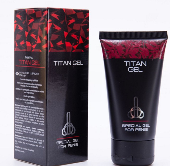 

TITAN GEL Интимный лубрикант для увеличения члена (Титан Гель) ОРИГИНАЛ.