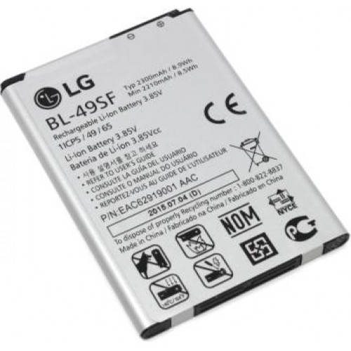 

Аккумулятор LG BL-49SF, LG G4 H735p Beat, G4s Dual H734, G4s Dual H736, 2300 mAh, Original