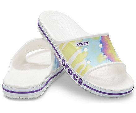 

Crocs Bayaband Tie-Dye Mania оригинал США M11 45-46 (27 cм) женские сланцы шлепки шлепанцы unisex original