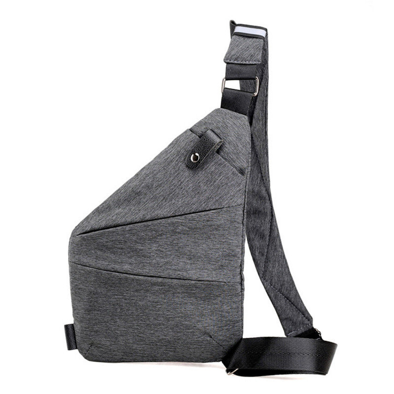 

Мужская сумка через плечо 2Life Cross Body Grey (n-25) [45-HBR], Серый