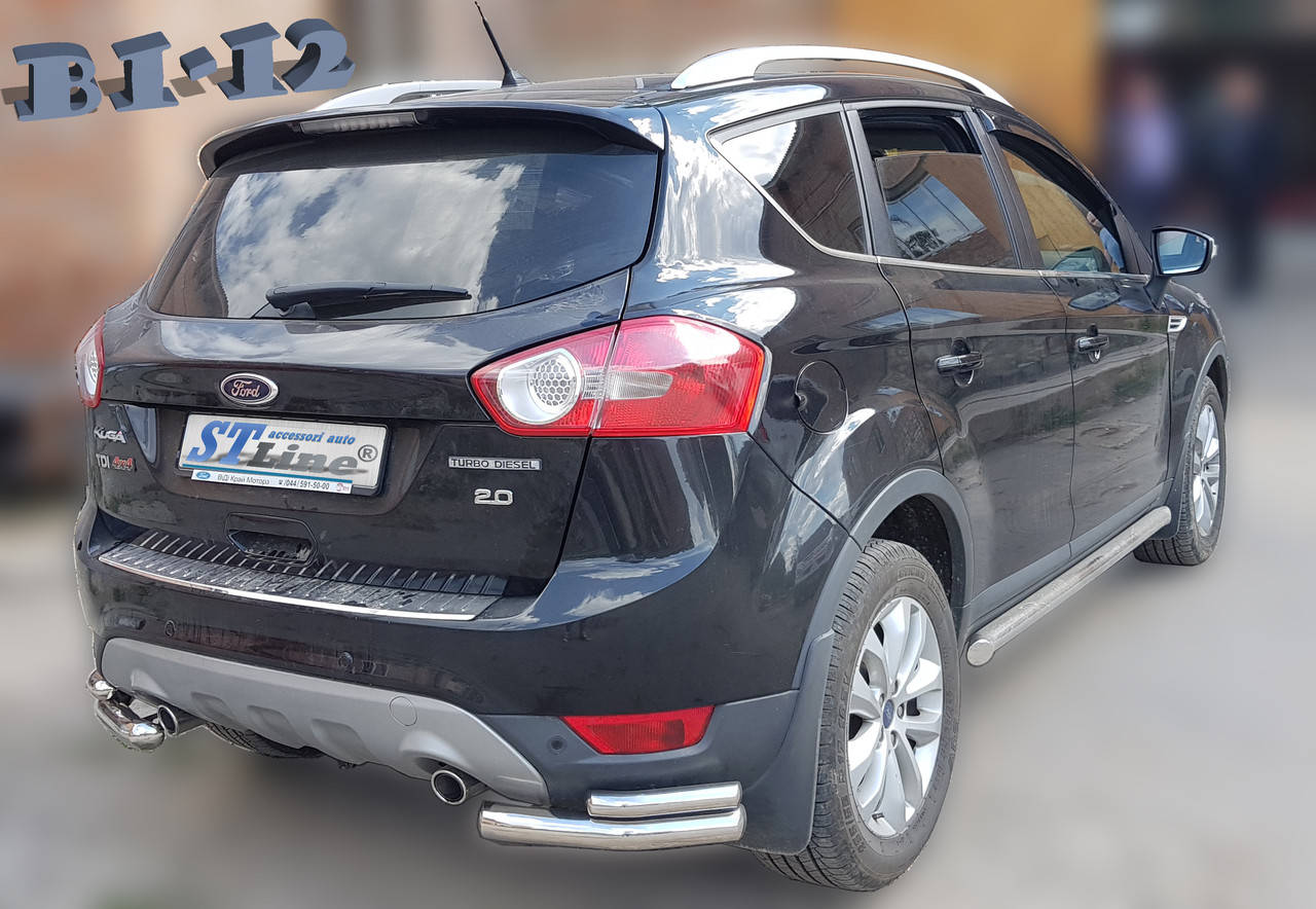 

Ford Kuga (08-12) защитная дуга защита заднего бампера на для Форд Куга Ford Kuga (08-12) d60х1,6мм