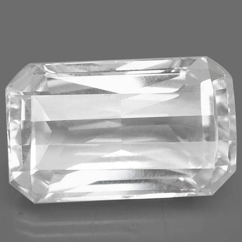 

Натуральный белый Кварц октагон 20.6x12.6мм 18.00ct