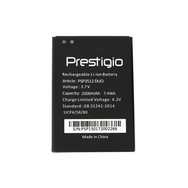 

Аккумулятор для Prestigio PSP3512 Duo MUZE B3