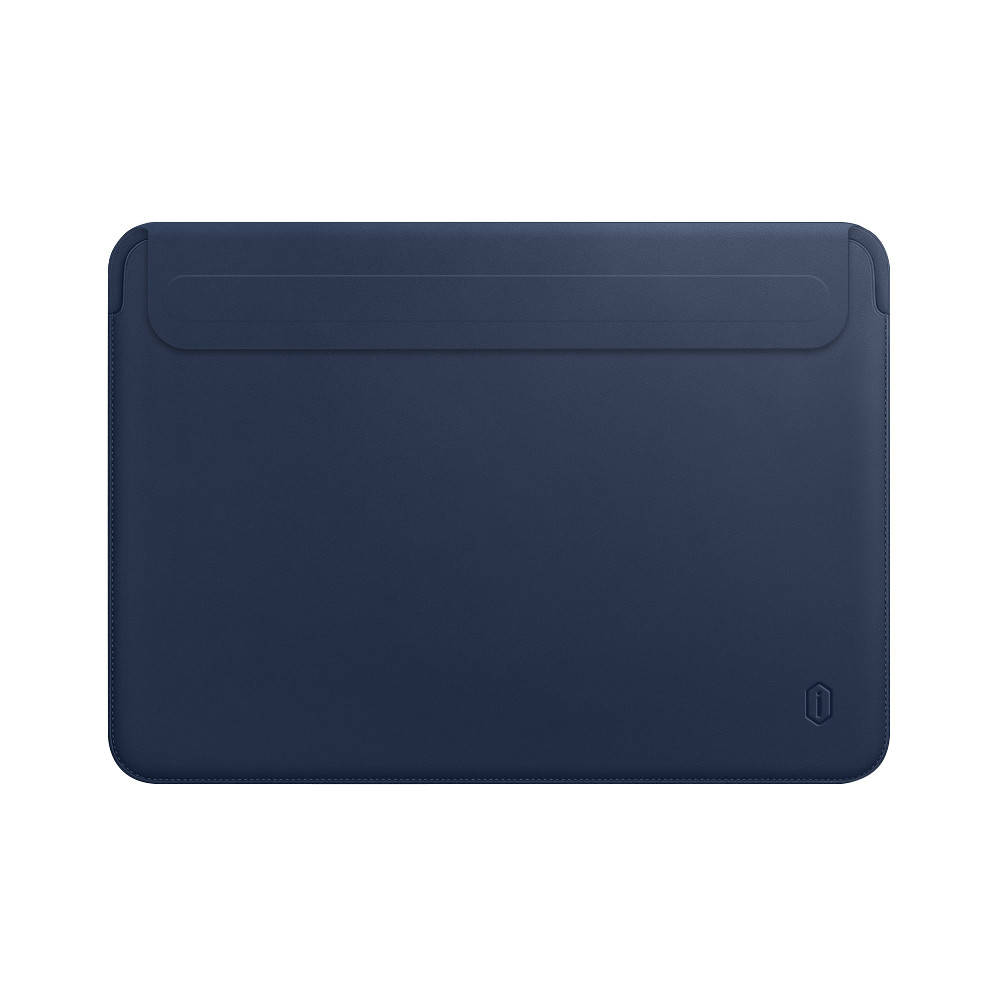 

Чехол подставка для ноутбука из Эко-кожи WIWU Skin Pro Stand для MacBook Pro 13.3 Blue (WP1304), Синий