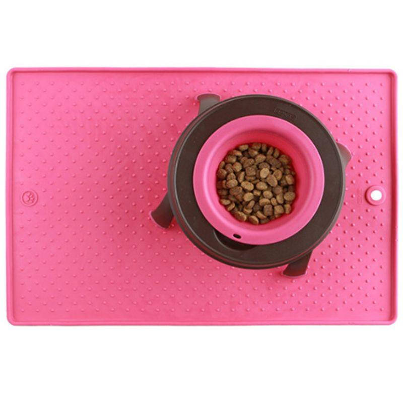 

Dexas (Дексас) Pet Bowl Grippmat - Антискользящий коврик под миски для собак и кошек 33х48,2 см. (розовый)