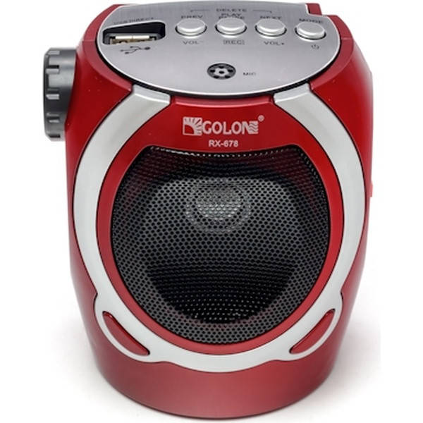 

Радиоприемник Golon RX-678, с фонарем, портативный, MP3/WMA