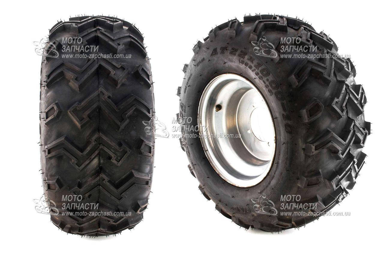 

Колесо ATV квадроцикл 22x10-R10 QIND QD-114 в сборе