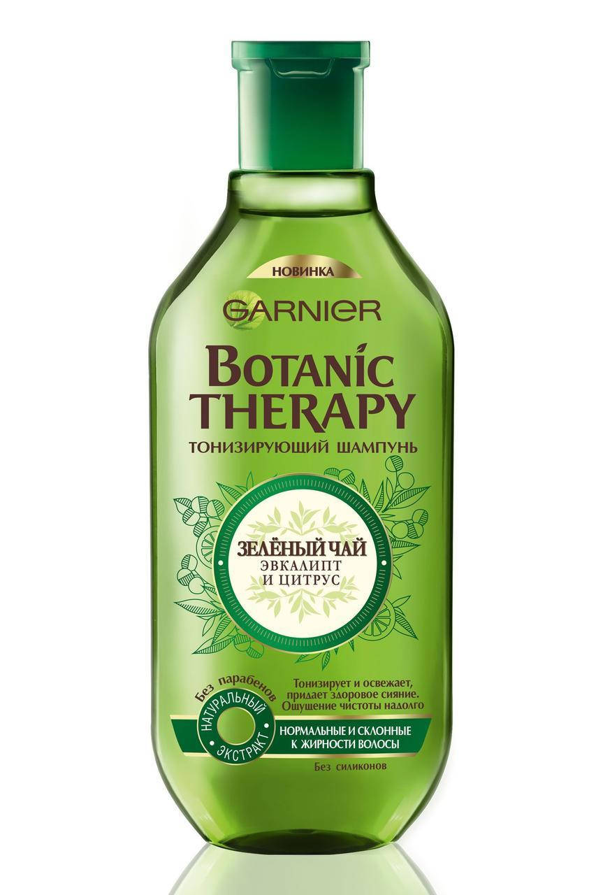 

Шампунь Botanic THERAPY "Зелёный чай, эвкалипт и цитрус" (400мл.)