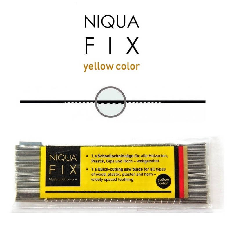 

Пилки для лобзикового станка FIX Yellow N5, комплект 6 шт