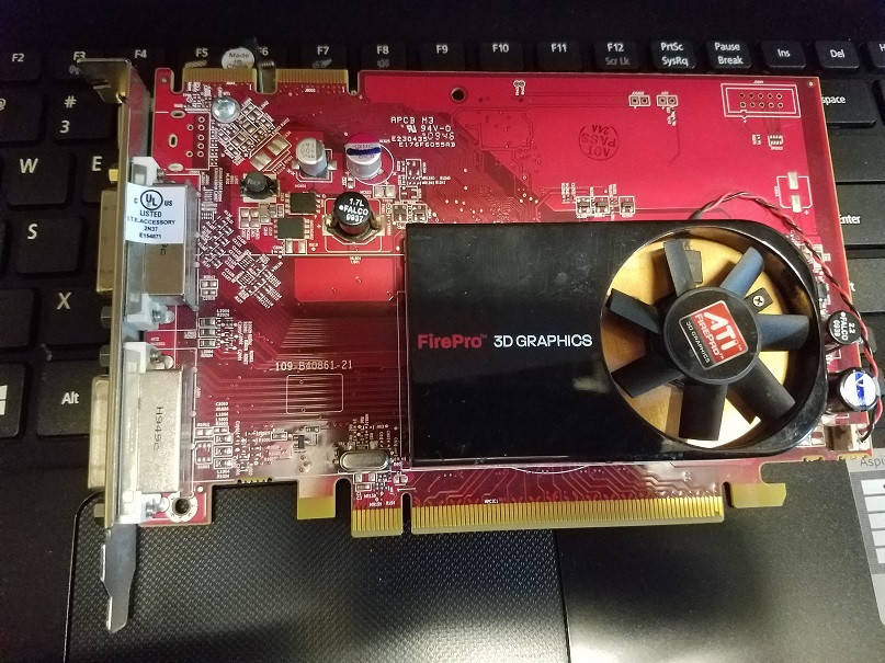 

Видеокарта HP FirePro V3700 PCI-E 256Mb GDDR3