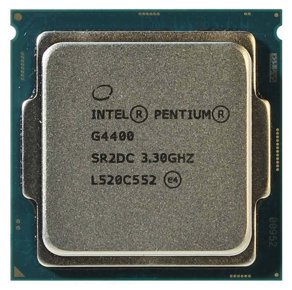 

Процессор Intel SkyLake Pentium Gold G4400 3.3GHz/8GT/s/3Mb/54W (BX80662G4400) Socket 1151