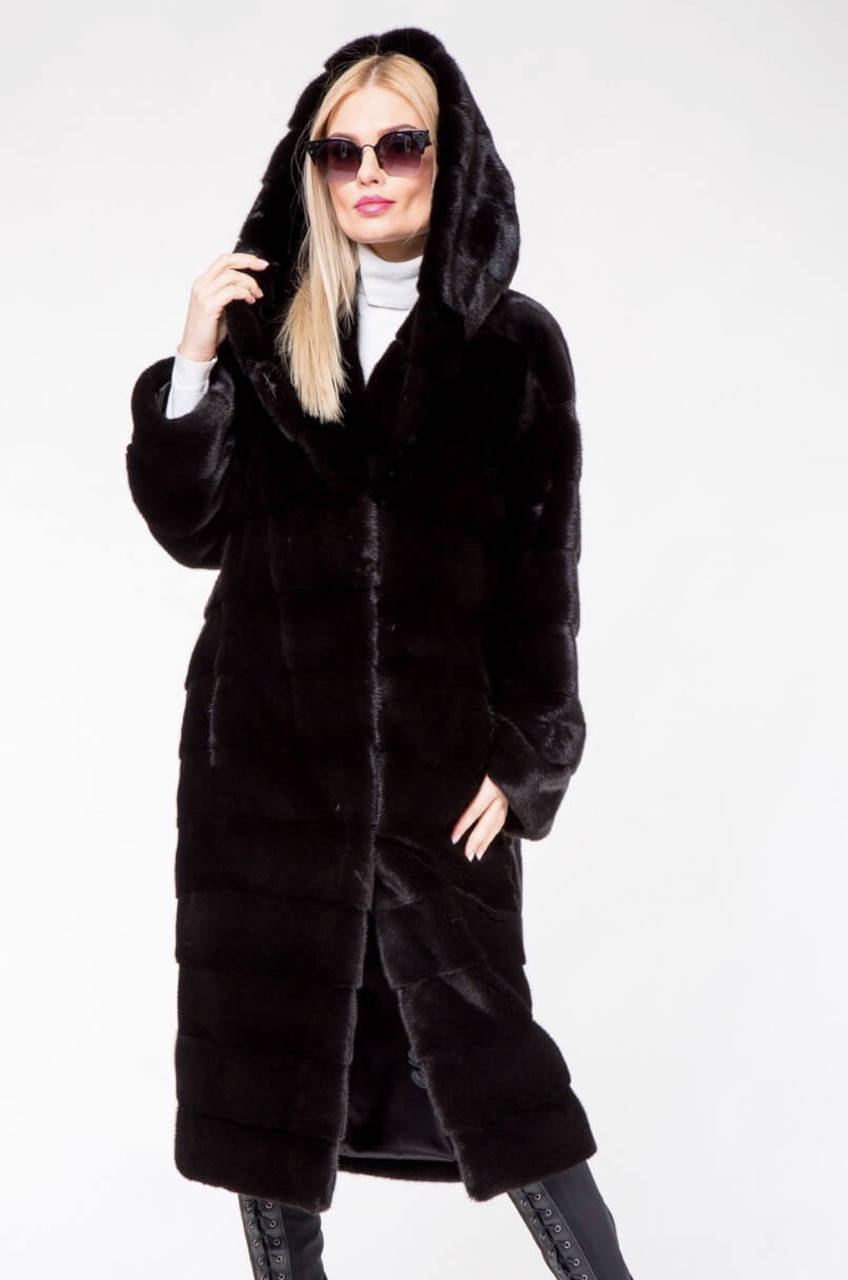 Шуба норковая Black Nafa