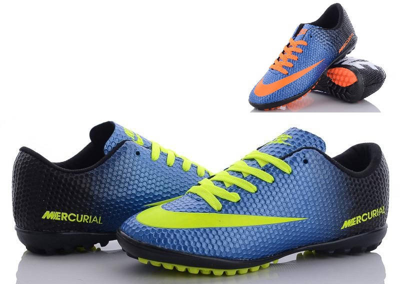 

Сороконожки-бутсы подросток VS, модель Nike Mercurial (36-39), Синий