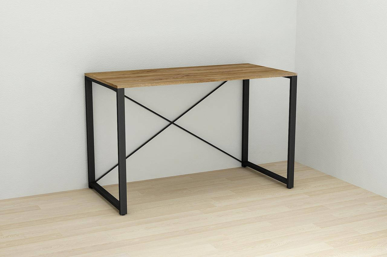

Письменный стол Ferrum-decor Серии Конект 75x120x600 черный ДСП Дуб Таверна 16мм
