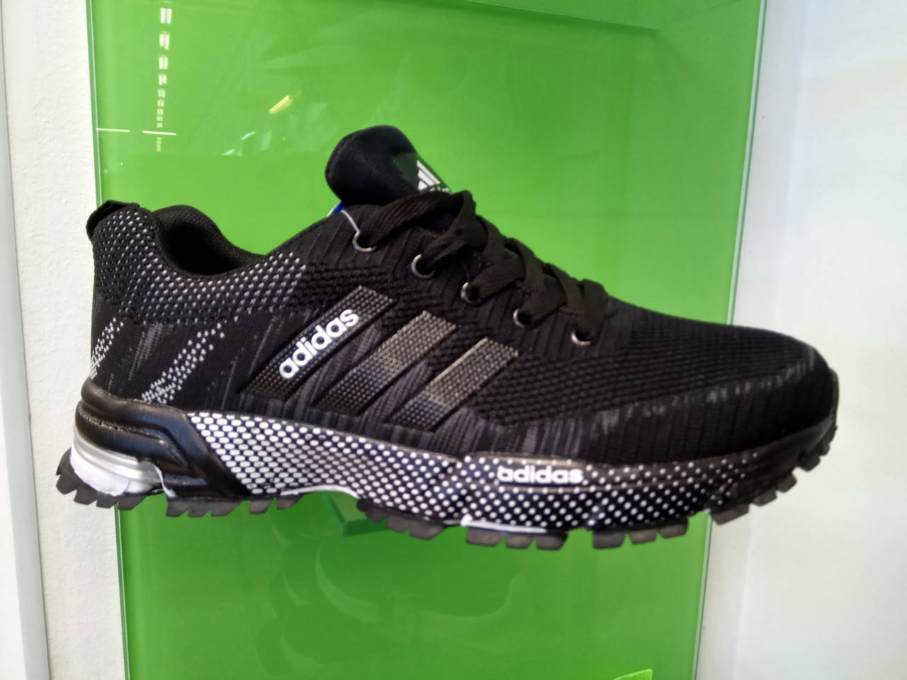 

Мужские кроссовки в стиле Adidas Marathon TR Black Grey, Черный