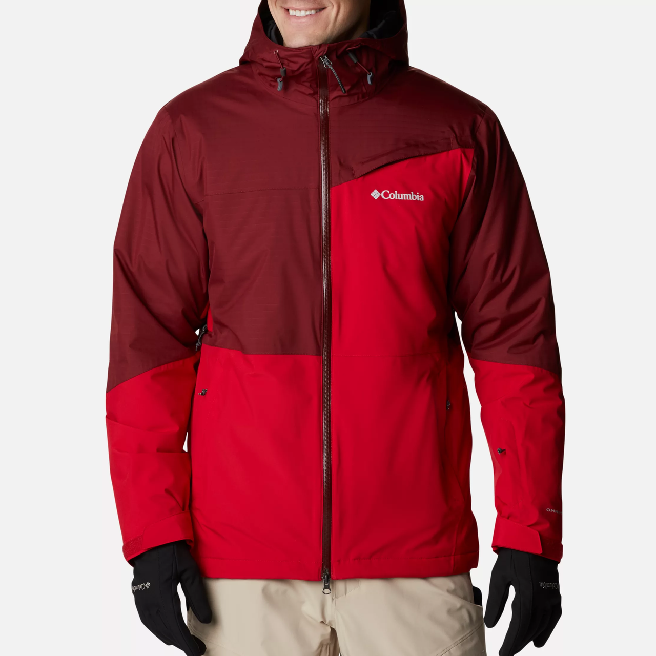 

Мужская горнолыжная куртка Columbia Iceberg Point Jacket, Красный