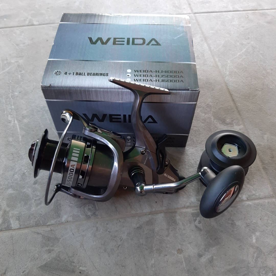 

Карповая рыболовная катушка с бейтраннером Weida ( Kaida) HJ 4000A, карповая и фидерная ловля