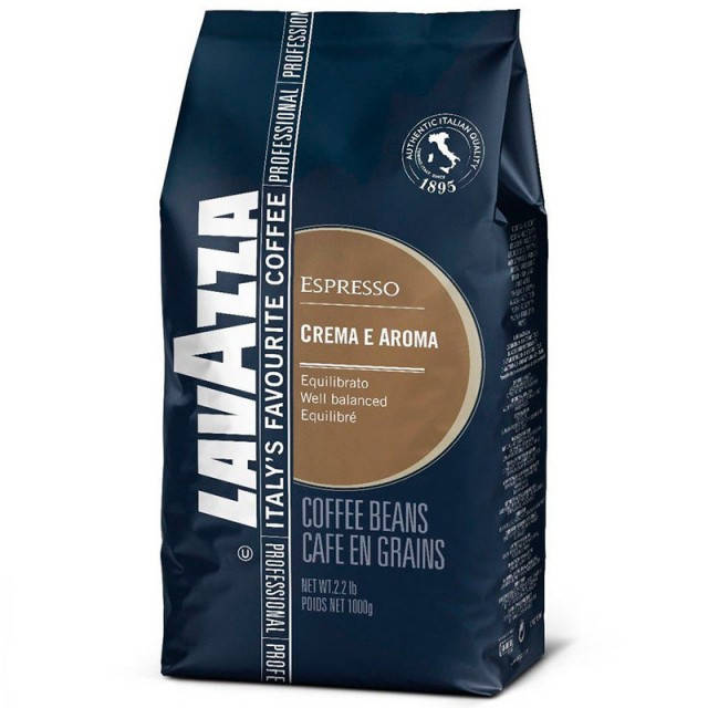 

Кофе "Lavazza" зерно Crema e Aroma Esspresso 1кг Синяя (80% арабика, 20% робуста) (1/6)