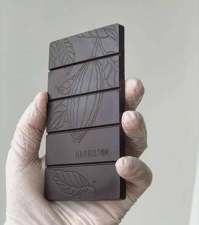 Плитка Какао на 4 шт поликарбонатная форма для шоколада