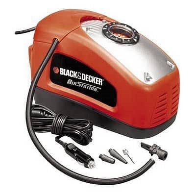 

Компрессор автомобильный Black+Decker от 2 источников питания - 12 В / 230 В ASI300-QS