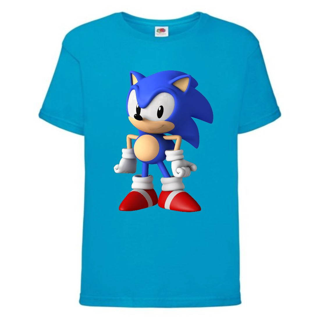 

Футболка детская Соник (SONIC) синяя (snc blu-06)