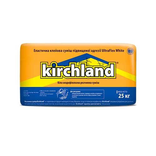 

Клей для плитки Kirchland UltraFlex эластичный белый 5 кг